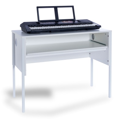 EF Music Keyboard Desk with Sliding Shelf