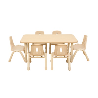 Elegant Height Adjustable Rectangular Table