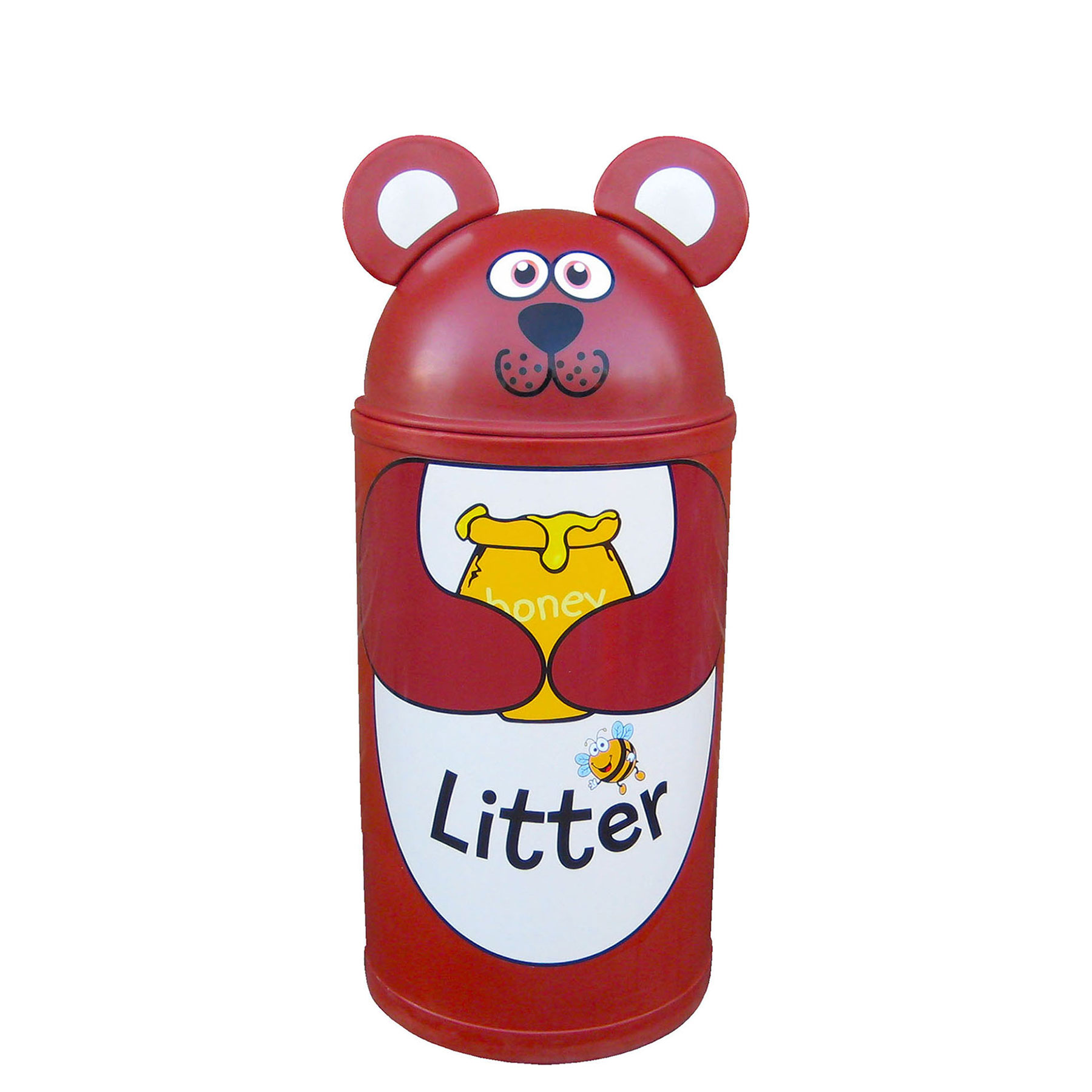 Bear School Litter Bin