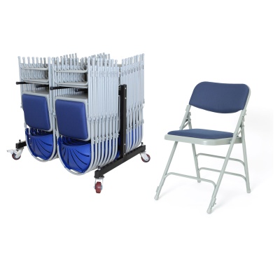 28 Comfort Folding Chair + Trolley Bundle