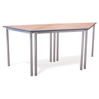 Advanced Premium Round Leg Triangular School Table