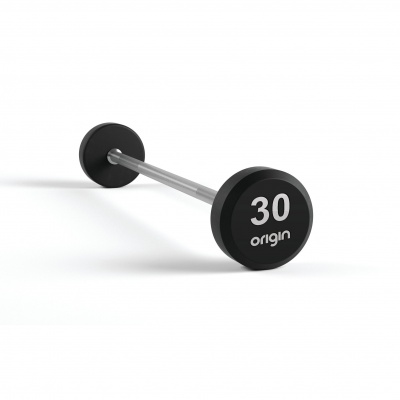 Origin RB3 Rubber Barbell Set Heavy (25Kg, 30Kg, 35Kg, 40Kg, 45Kg)