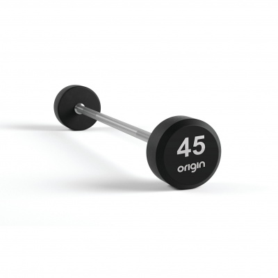 Origin RB3 Rubber Barbell Set Heavy (25Kg, 30Kg, 35Kg, 40Kg, 45Kg)