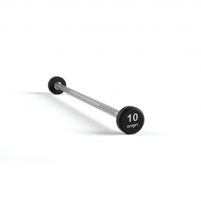 Origin RB3 Rubber Barbell Set Light (7.5Kg, 10Kg, 12.5Kg, 15Kg, 20Kg)