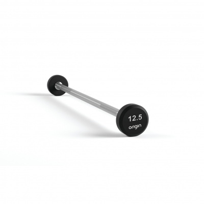 Origin RB3 Rubber Barbell Set Light (7.5Kg, 10Kg, 12.5Kg, 15Kg, 20Kg)