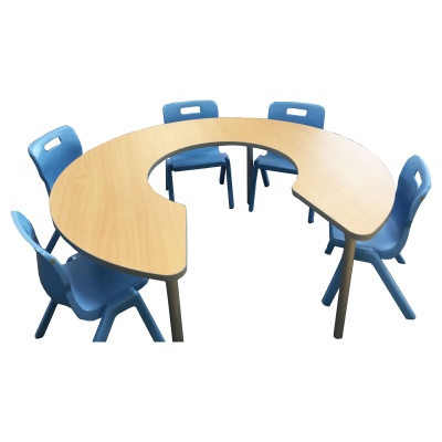 Enviro Classroom Keyhole Table