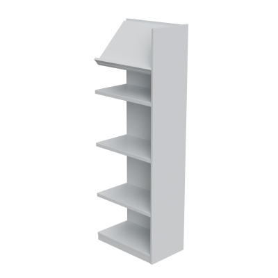 Nexus Library Single Sided Display Top Bookcase - Add On