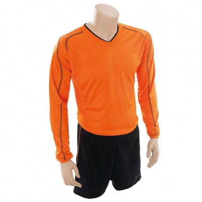 Precision Marseille Shirt & Short Set - Tangerine/Black