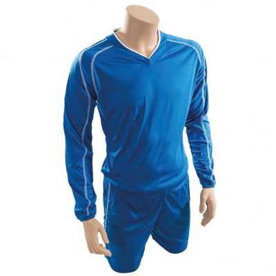 Precision Marseille Shirt & Short Set - Royal Blue/White