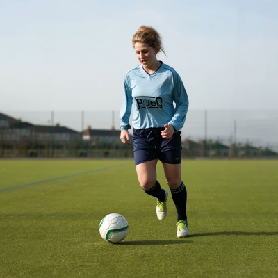 Precision Marseille Shirt & Short Set - Sky/Navy Blue