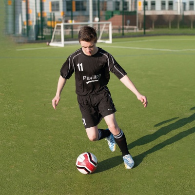 Precision Lyon Training Shirt & Short Set - Black/White