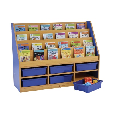 Milan Tiered Bookcase - 6 Small Trays