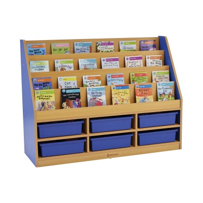 Milan Tiered Bookcase - 6 Small Trays