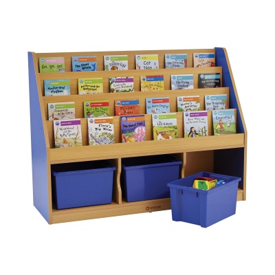 Milan Tiered Bookcase - 3 Large Trays