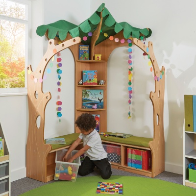 Zona Children's Library - Tree House Library Corner