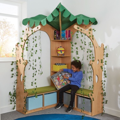 Zona Children's Library - Tree House Library Corner