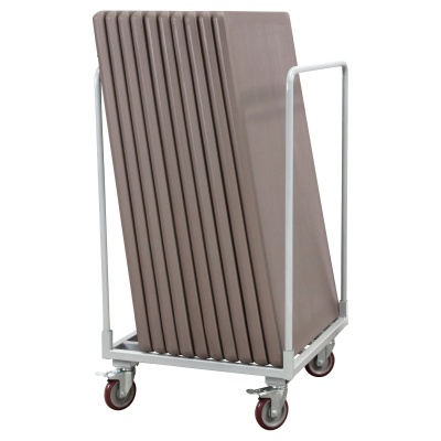 Folding Table Upright Trolley