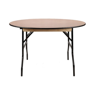 Plywood Round Folding Table