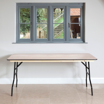 Plywood Rectangular Folding Table