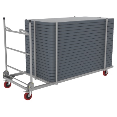 Folding Table Large Trolley