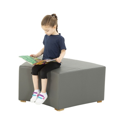 Children's Ottoman - Grey