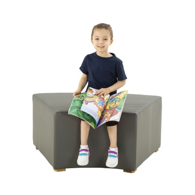 Children's Ottoman - Grey