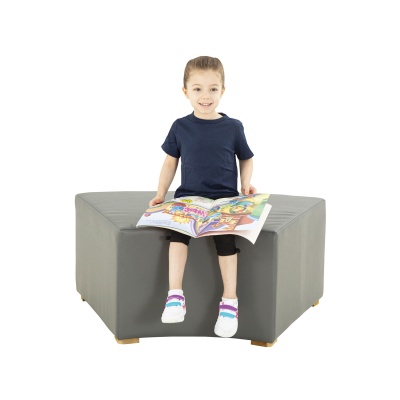 Children's Ottoman - Grey