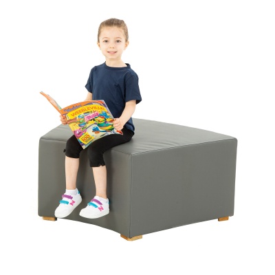 Children's Ottoman - Grey