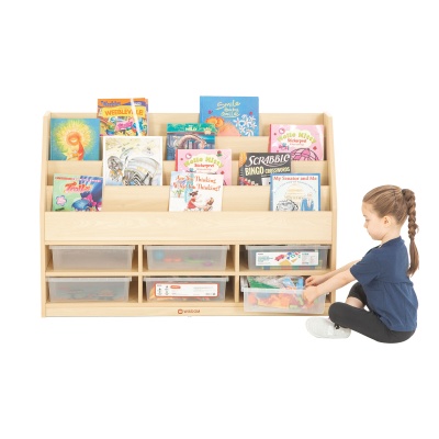 Teddy Book Display and Storage Unit