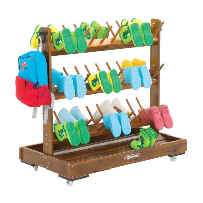 Outdoor Mobile Welly & Shoe Rack