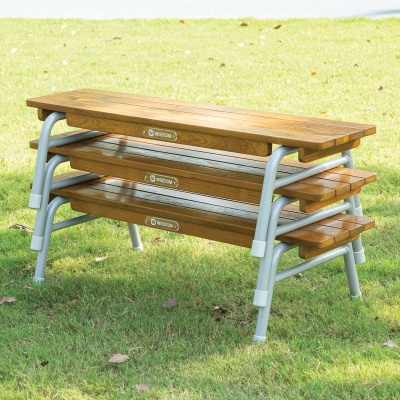 Outdoor Stacking Bench - Pack of 2