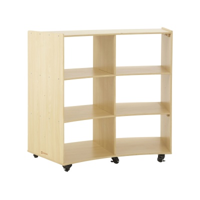 3 Shelf Curved Storage Unit