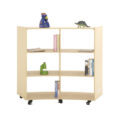 3 Shelf Curved Storage Unit