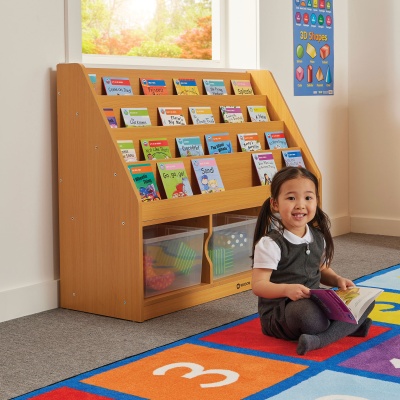 Milan Tiered Bookcase - 3 Large Trays