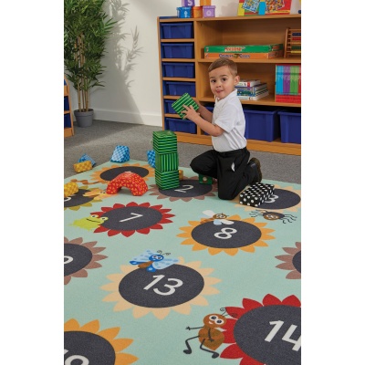 Classroom Mini Beasts Rug