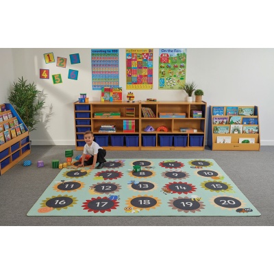 Classroom Mini Beasts Rug