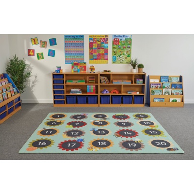 Classroom Mini Beasts Rug