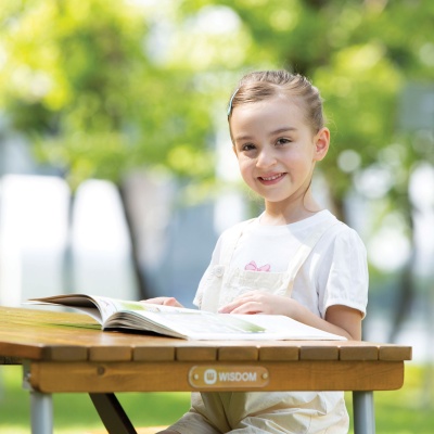 Children's Outdoor Table & Bench Set