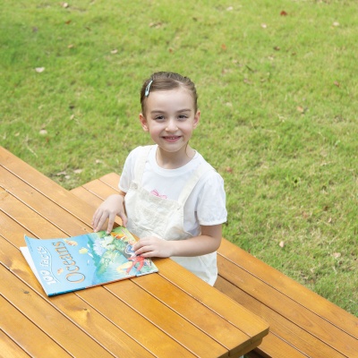 Children's Outdoor Table & Bench Set