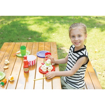 Children's Outdoor Table & Bench Set