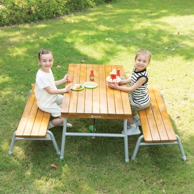 Children's Outdoor Table & Bench Set