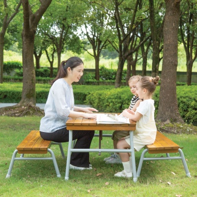 Children's Outdoor Table & Bench Set