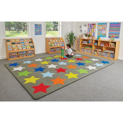 Sitting Stars Learning Rug