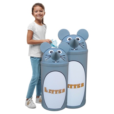 Mouse School Litter Bin