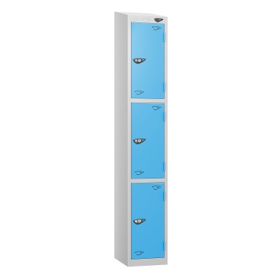 Pure 3-Door Locker - Sloping Top