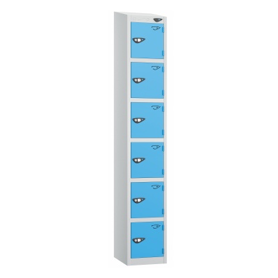 Pure 6-Door Locker - Sloping Top