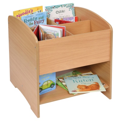 Four Compartment Kinderbox + Shelf & Castors