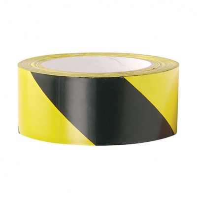 Zebra Tape 500m x 70mm, Yellow / Black