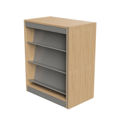 Spectrum Library Double Sided Reversible Shelf Bookcase - Add On