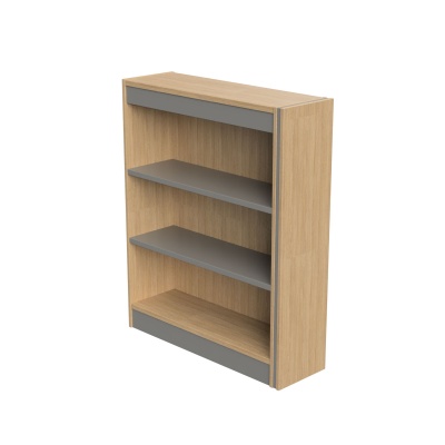 Spectrum Library Single Sided Flat Top Bookcase - Add On